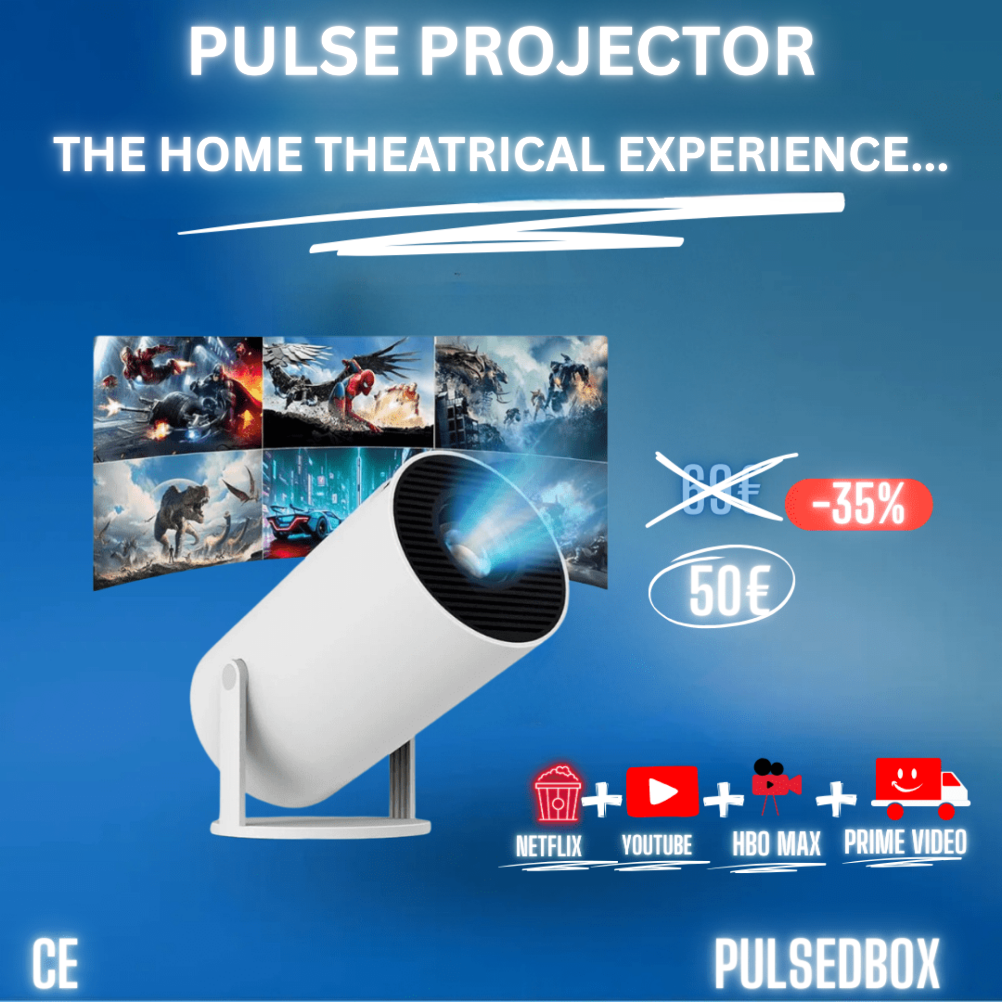 Pulse Projector: Home Cinema