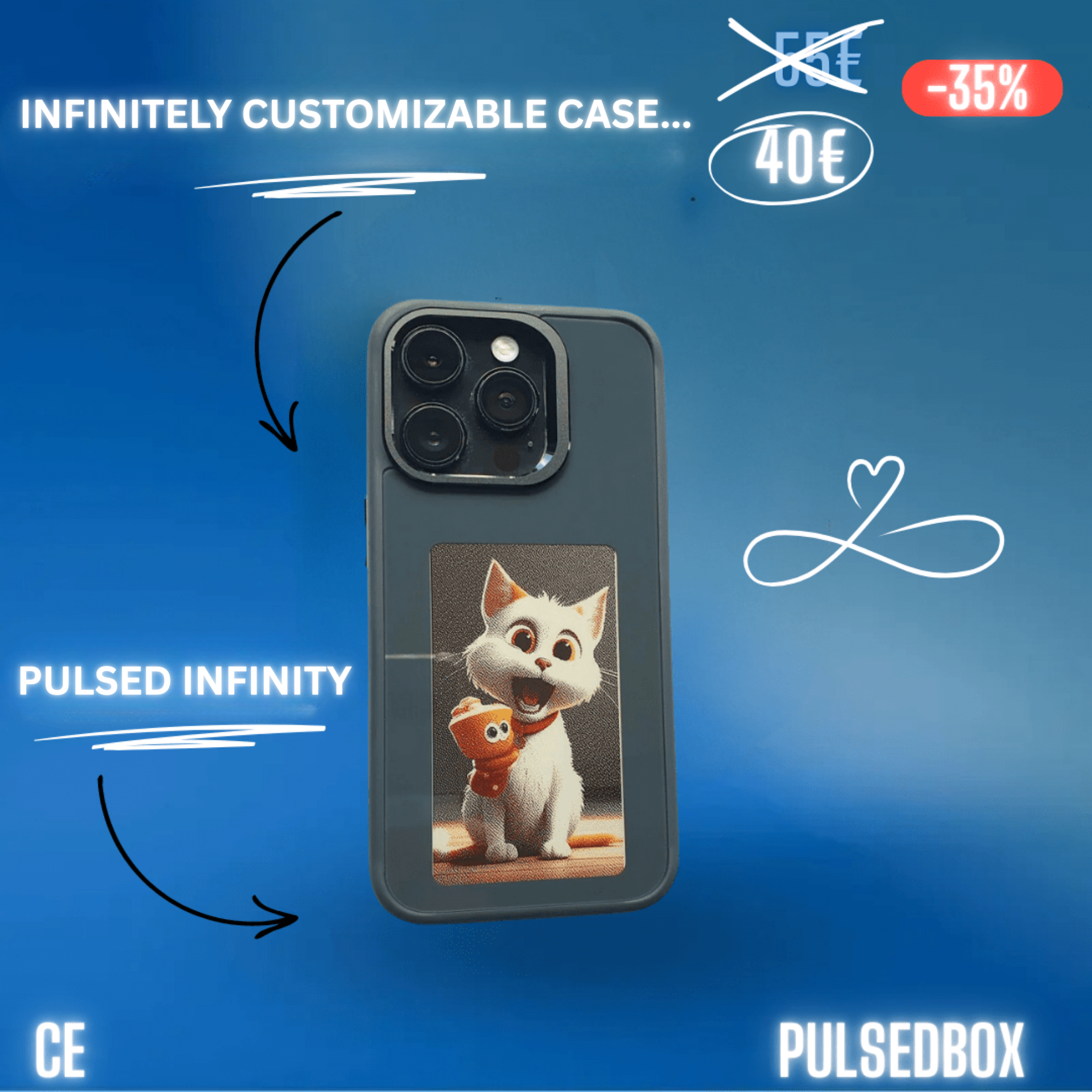 Pulsed Infinity: Infinitely customizable case